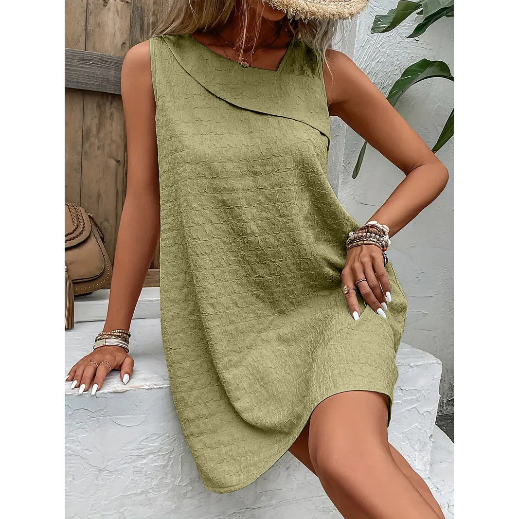 Sunset Sleek Cut Dress