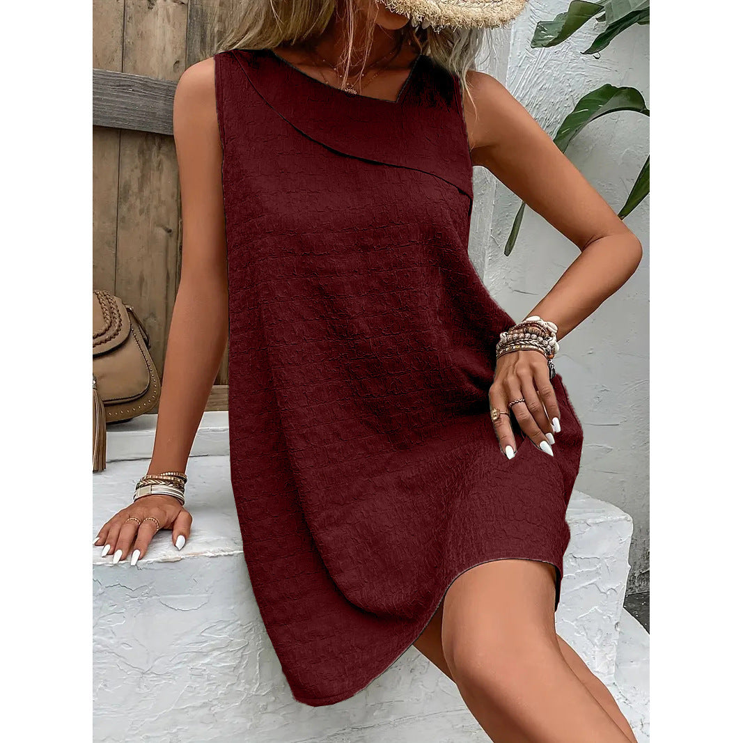 Sunset Sleek Cut Dress